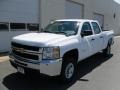 2010 Summit White Chevrolet Silverado 2500HD Crew Cab 4x4  photo #1