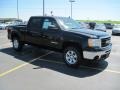 2010 Onyx Black GMC Sierra 1500 SLE Crew Cab 4x4  photo #3