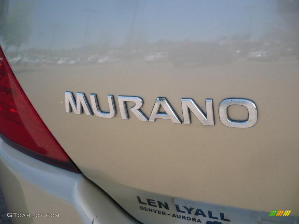2007 Murano S AWD - Chardonnay Metallic / Charcoal photo #12