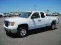 2010 Summit White GMC Sierra 2500HD SLE Extended Cab 4x4  photo #1