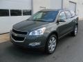 2010 Cyber Gray Metallic Chevrolet Traverse LT  photo #1