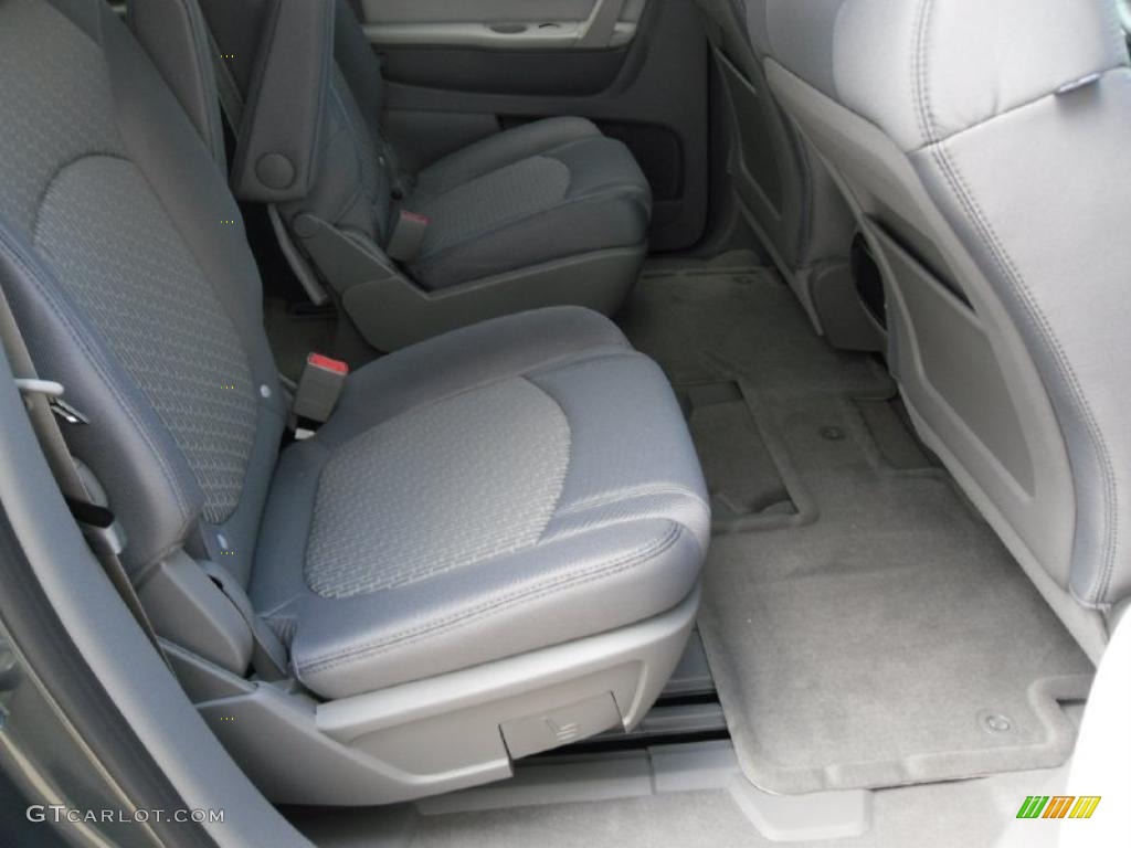 2010 Traverse LT - Cyber Gray Metallic / Dark Gray/Light Gray photo #17