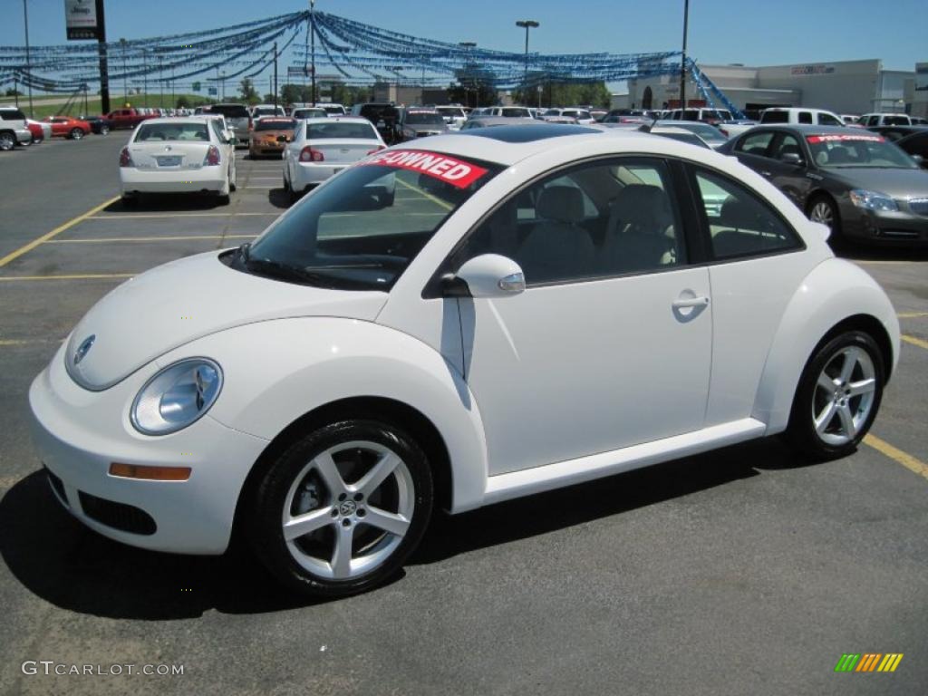 2009 New Beetle 2.5 Coupe - Candy White / Cream photo #1