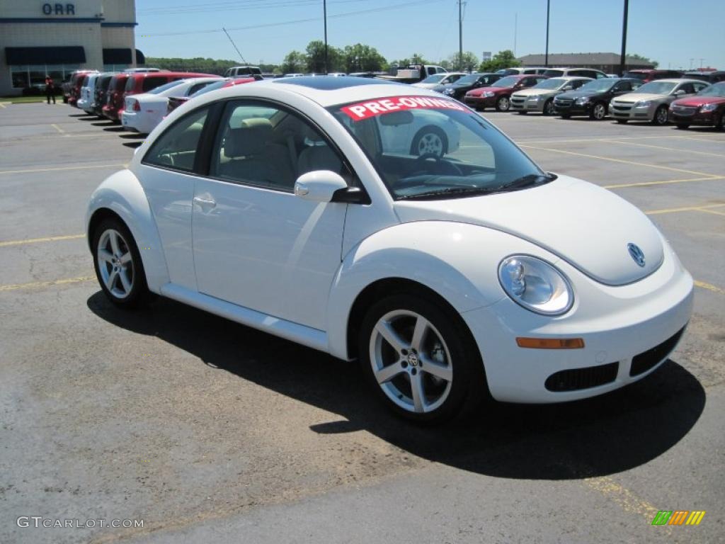 2009 New Beetle 2.5 Coupe - Candy White / Cream photo #8