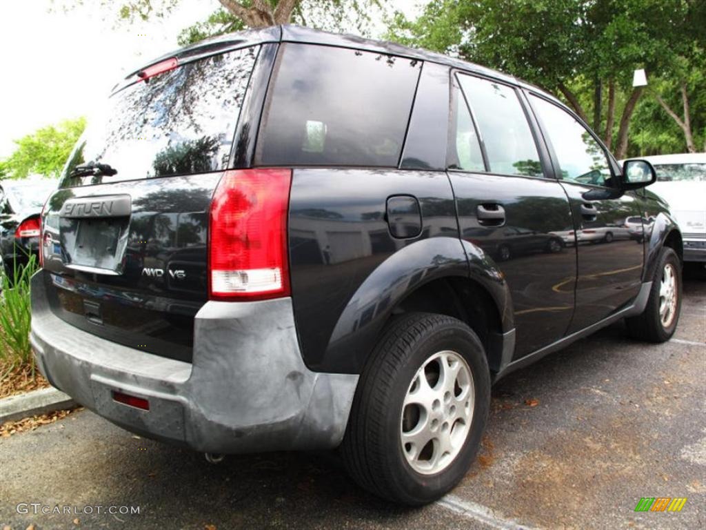 2002 VUE V6 AWD - Black Silver / Gray photo #3