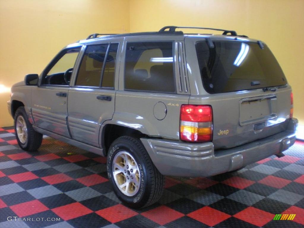 1996 Grand Cherokee Limited 4x4 - Charcoal Gold Satin / Agate photo #4