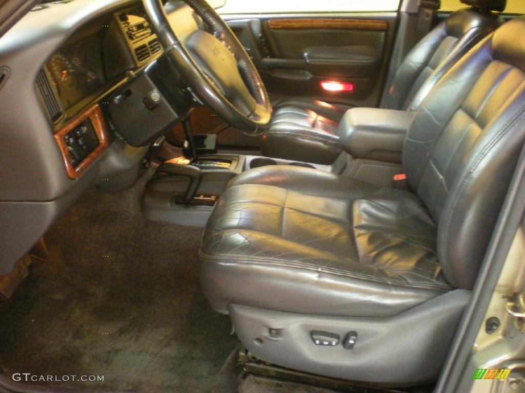 1996 Grand Cherokee Limited 4x4 - Charcoal Gold Satin / Agate photo #12