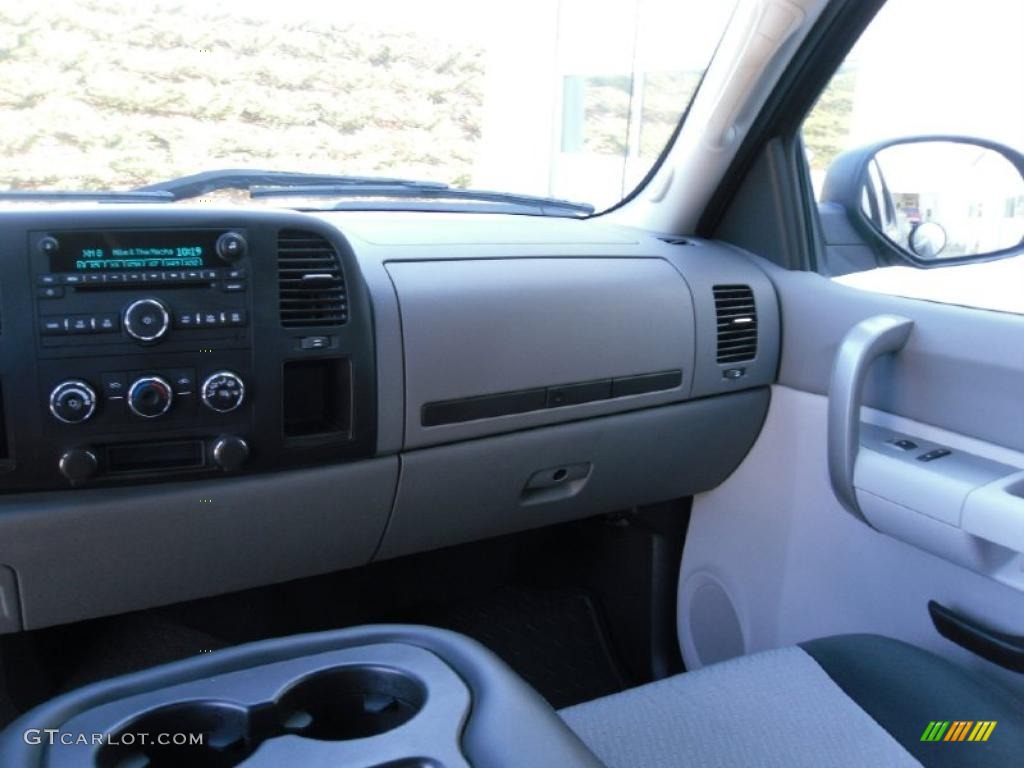 2008 Silverado 1500 Work Truck Extended Cab - Black / Dark Titanium photo #14