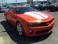 2010 Inferno Orange Metallic Chevrolet Camaro SS Coupe  photo #9