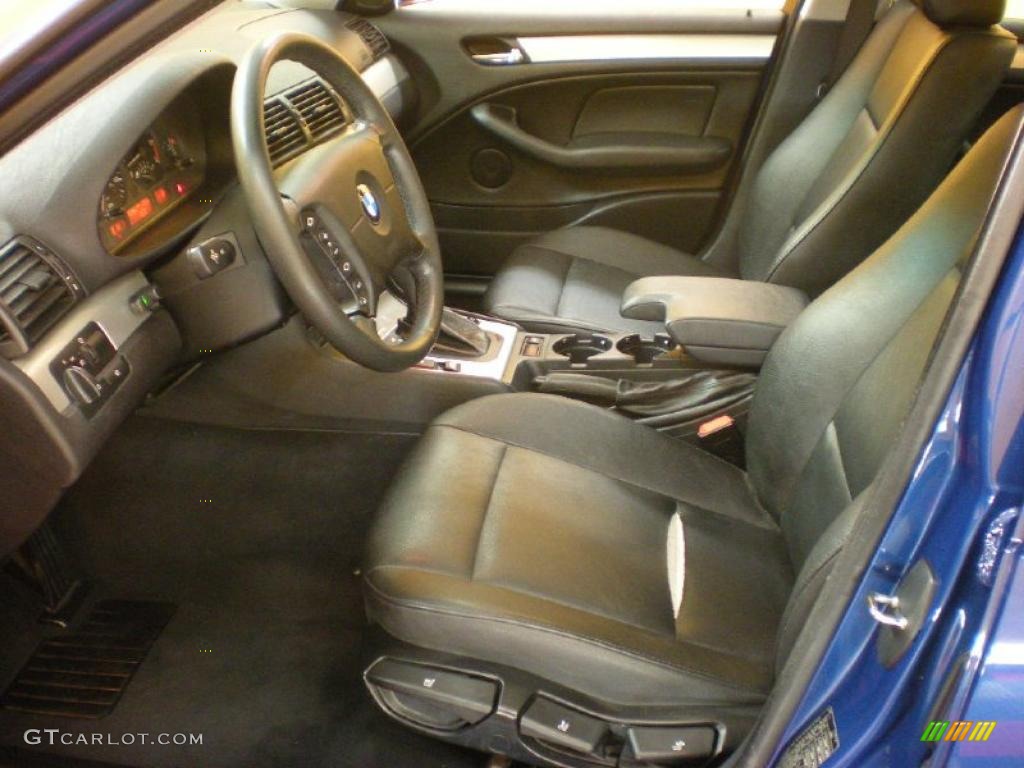 2003 3 Series 325xi Sedan - Mystic Blue Metallic / Black photo #11