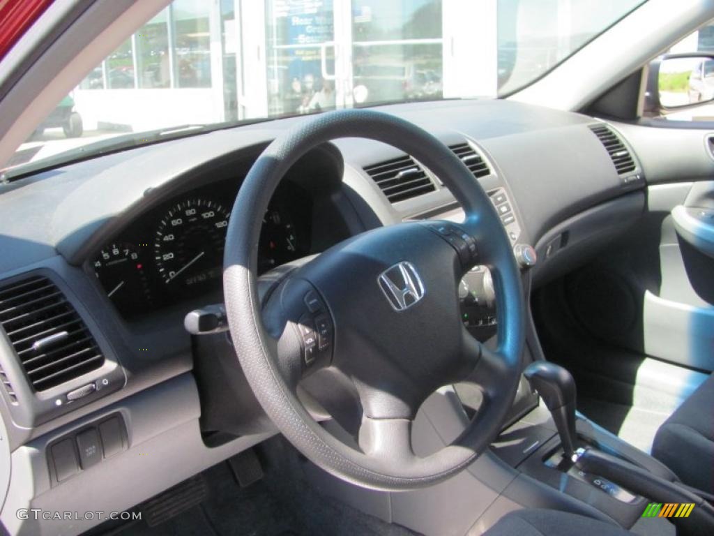 2007 Accord SE V6 Sedan - Moroccan Red Pearl / Gray photo #14