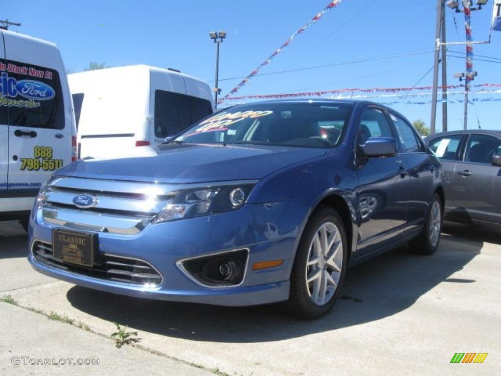 2010 Fusion SEL - Sport Blue Metallic / Charcoal Black photo #1
