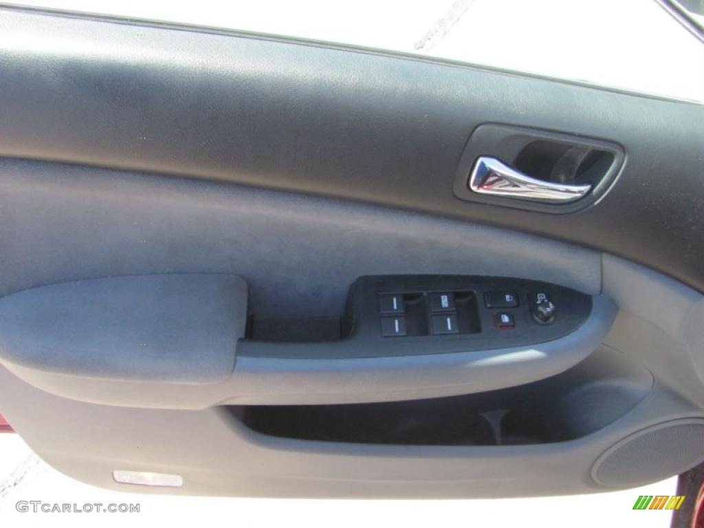 2007 Accord SE V6 Sedan - Moroccan Red Pearl / Gray photo #15