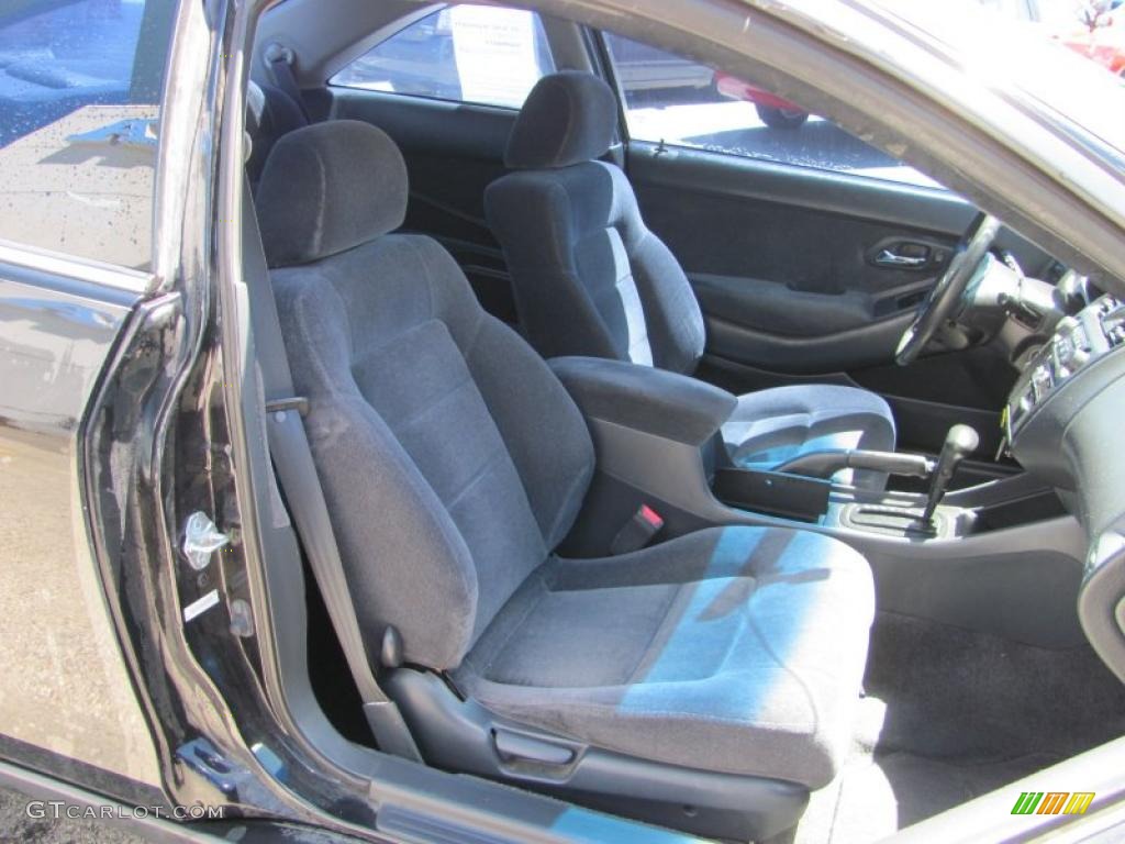 1999 Accord LX Coupe - Flamenco Black Pearl / Charcoal photo #11