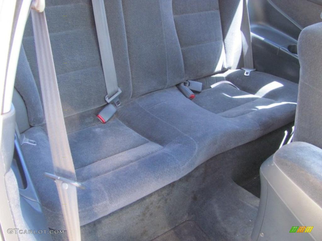 1999 Accord LX Coupe - Flamenco Black Pearl / Charcoal photo #12