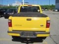 2002 Chrome Yellow Ford Ranger Edge SuperCab 4x4  photo #5