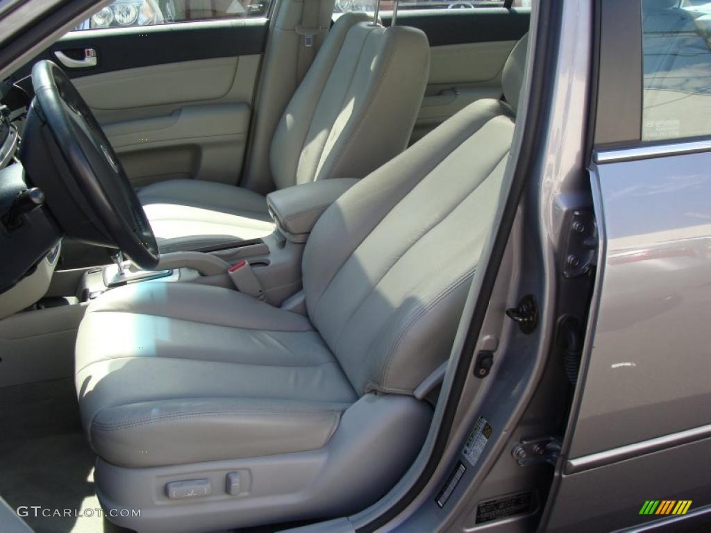 2006 Sonata GLS V6 - Steel Gray / Gray photo #15