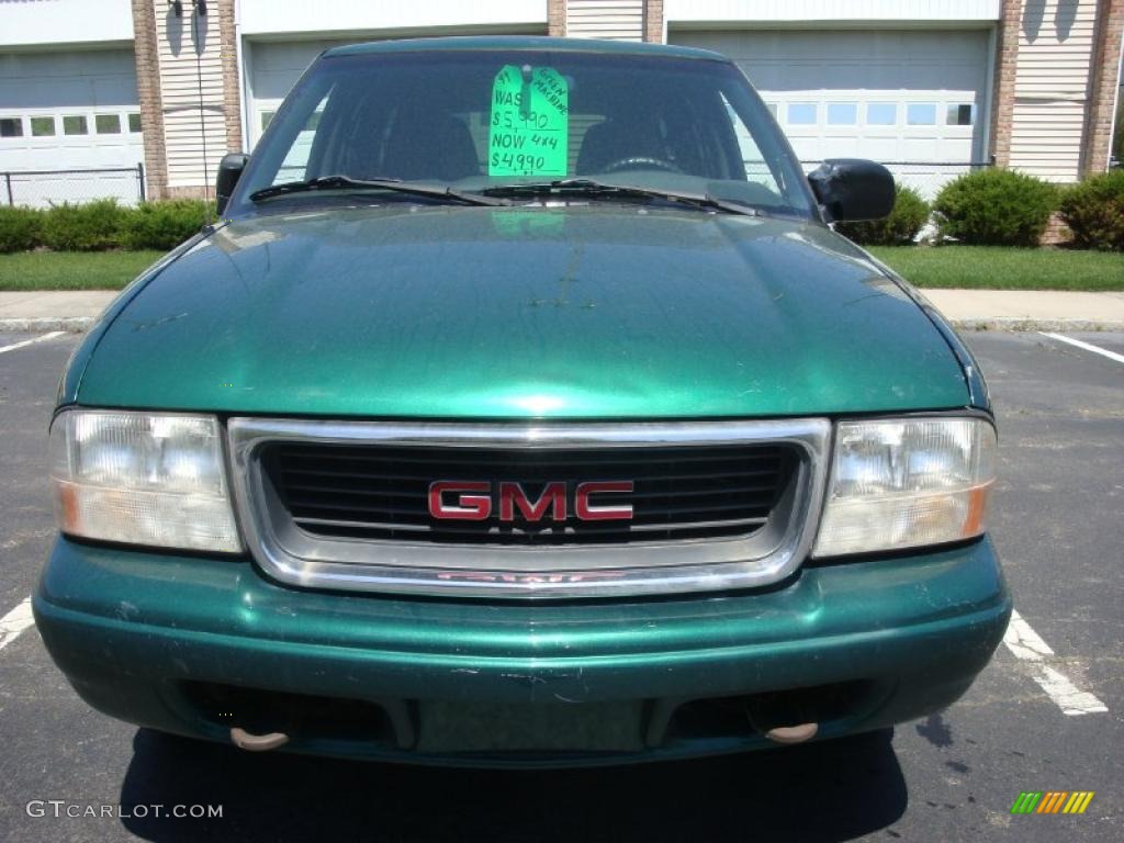 1999 Jimmy SL 4x4 - Meadow Green Metallic / Graphite photo #2