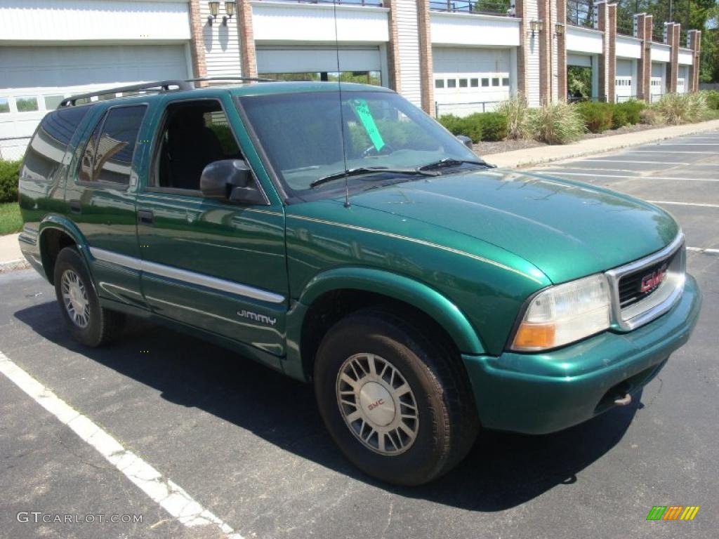 1999 Jimmy SL 4x4 - Meadow Green Metallic / Graphite photo #8
