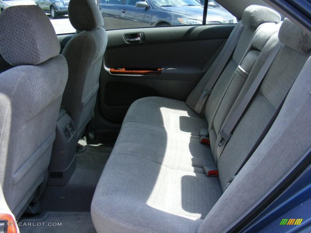 2003 Camry XLE - Catalina Blue Metallic / Stone photo #11