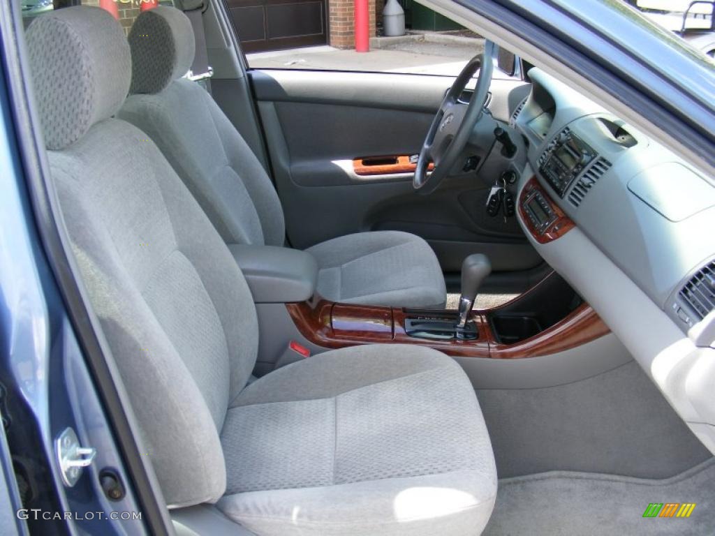 2003 Camry XLE - Catalina Blue Metallic / Stone photo #13