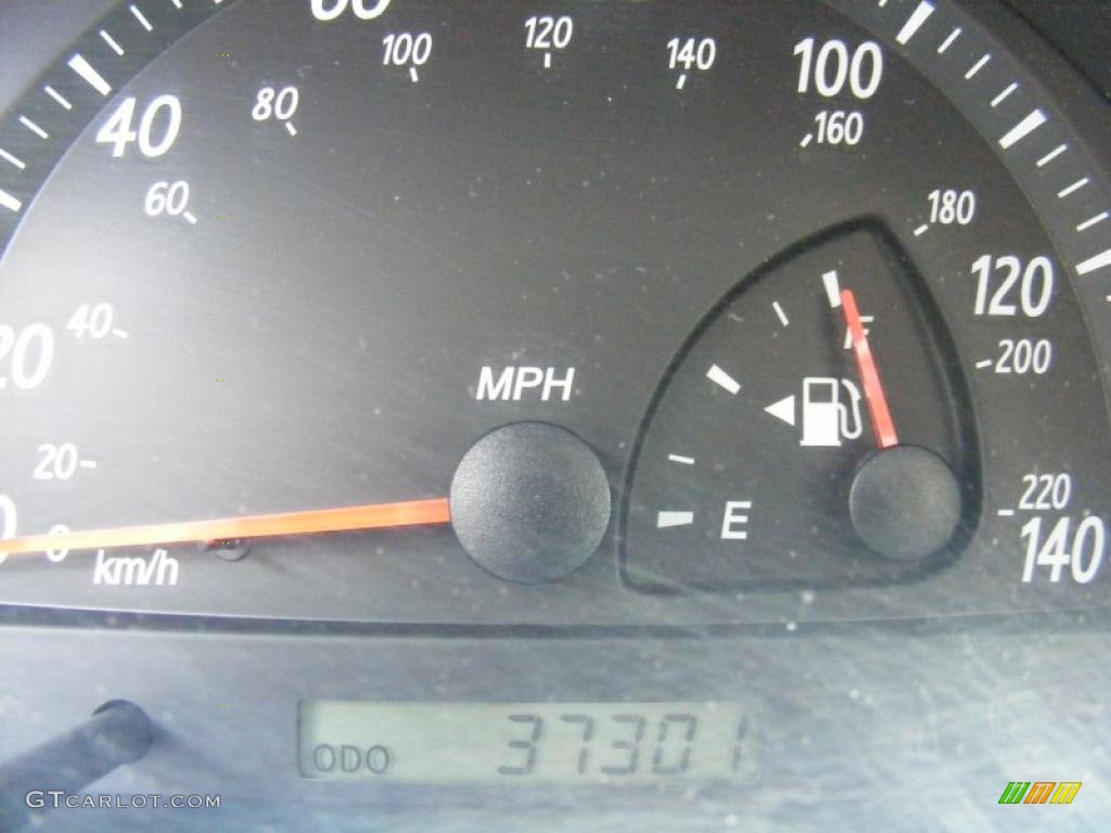 2003 Camry XLE - Catalina Blue Metallic / Stone photo #17