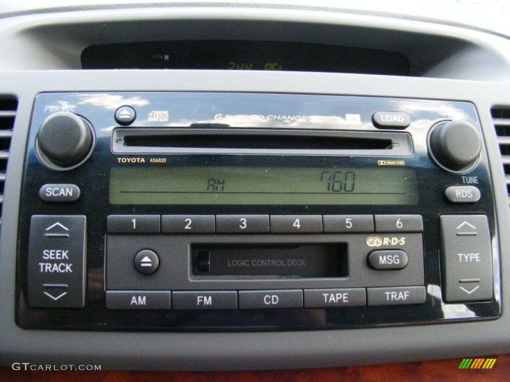 2003 Camry XLE - Catalina Blue Metallic / Stone photo #19