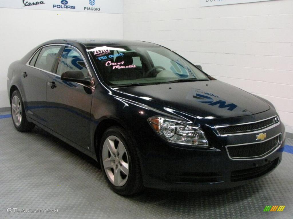 2010 Malibu LS Sedan - Imperial Blue Metallic / Titanium photo #1