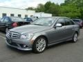 2009 Palladium Silver Metallic Mercedes-Benz C 300 4Matic Sport  photo #1