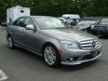 2009 Palladium Silver Metallic Mercedes-Benz C 300 4Matic Sport  photo #3