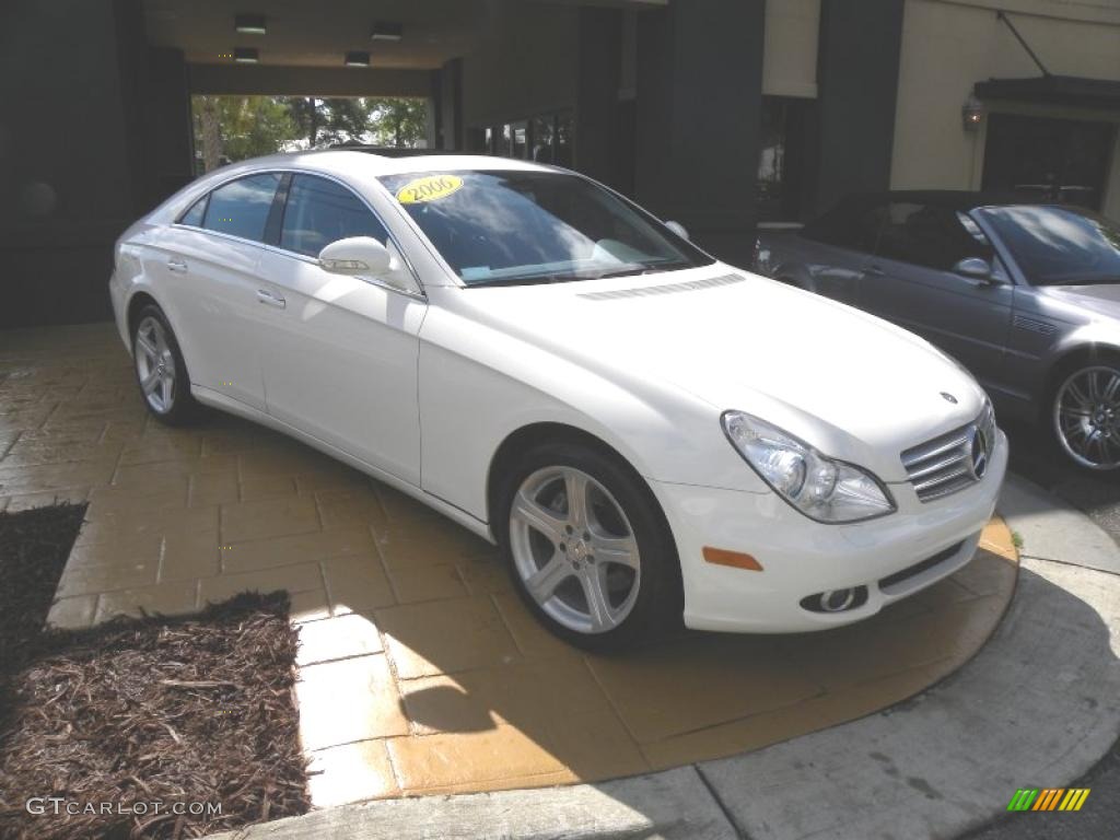 Alabaster White Mercedes-Benz CLS