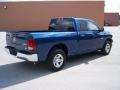 2010 Deep Water Blue Pearl Dodge Ram 1500 ST Quad Cab 4x4  photo #4