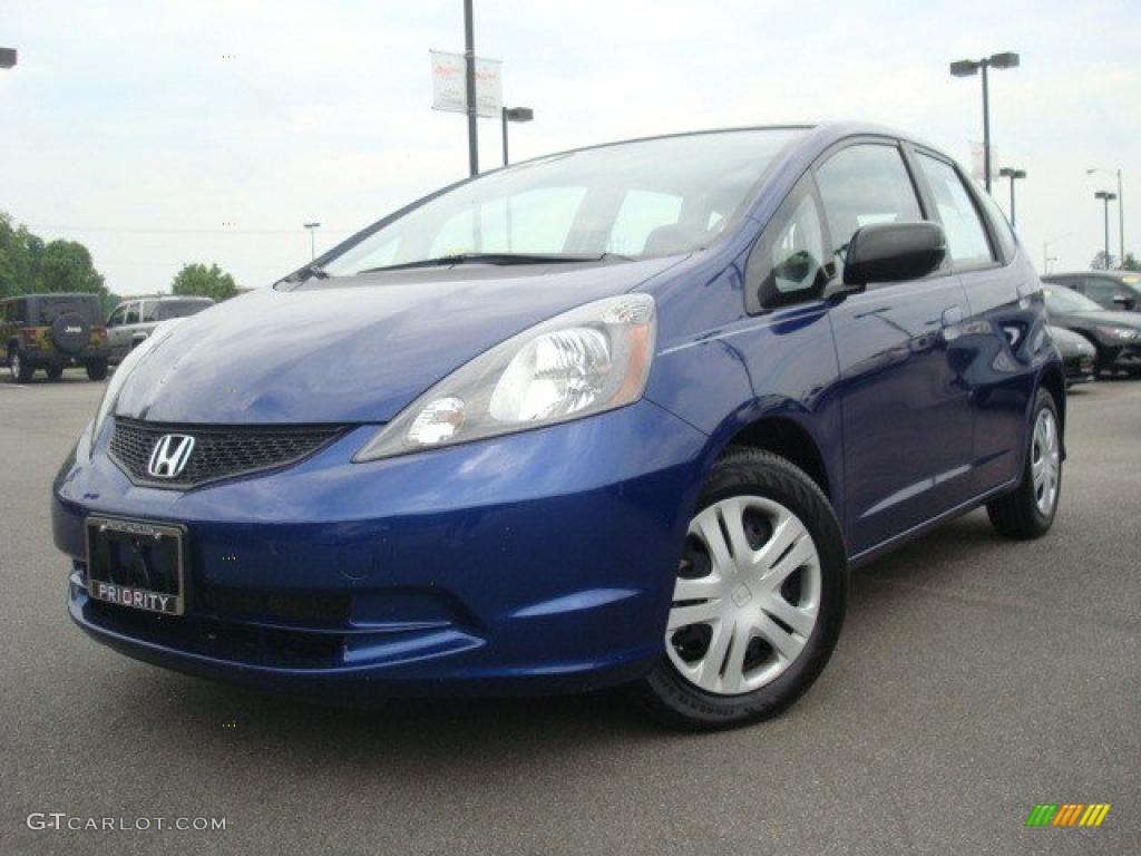 2009 Fit  - Blue Sensation Pearl / Gray photo #1