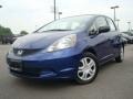 2009 Blue Sensation Pearl Honda Fit   photo #1