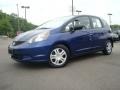 2009 Blue Sensation Pearl Honda Fit   photo #2