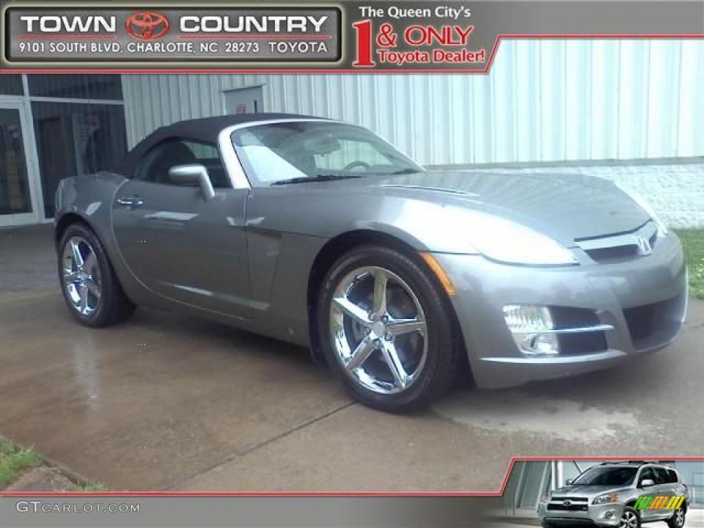 2007 Sky Roadster - Silver Graphite / Black photo #1