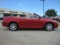 2010 Inferno Red Crystal Pearl Chrysler Sebring Limited Convertible  photo #2