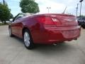 2010 Inferno Red Crystal Pearl Chrysler Sebring Limited Convertible  photo #5