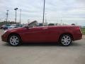 2010 Inferno Red Crystal Pearl Chrysler Sebring Limited Convertible  photo #6