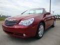 2010 Inferno Red Crystal Pearl Chrysler Sebring Limited Convertible  photo #7