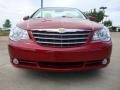 2010 Inferno Red Crystal Pearl Chrysler Sebring Limited Convertible  photo #8