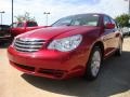 2010 Inferno Red Crystal Pearl Chrysler Sebring Limited Sedan  photo #7