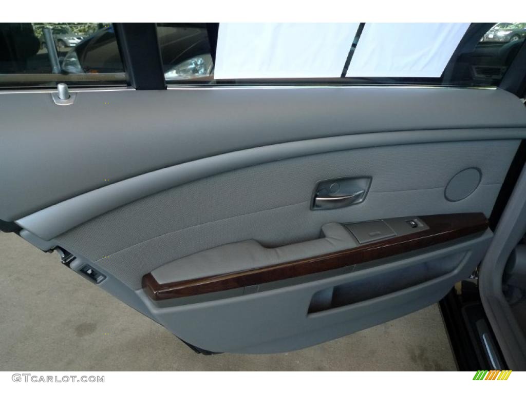 2003 7 Series 745Li Sedan - Jet Black / Basalt Grey/Flannel Grey photo #25