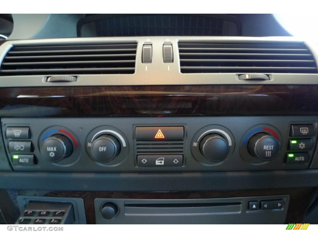 2003 7 Series 745Li Sedan - Jet Black / Basalt Grey/Flannel Grey photo #41