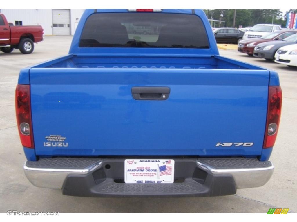 2007 i-Series Truck i-370 LS Crew Cab - Pacific Blue / Ebony photo #4