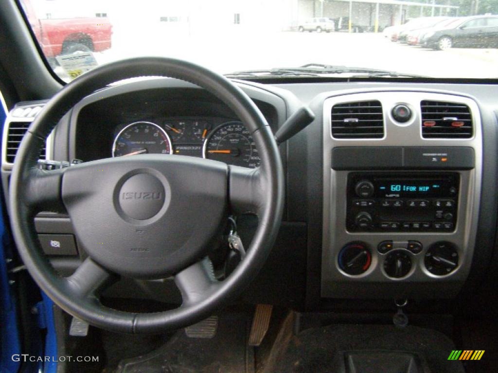 2007 i-Series Truck i-370 LS Crew Cab - Pacific Blue / Ebony photo #11