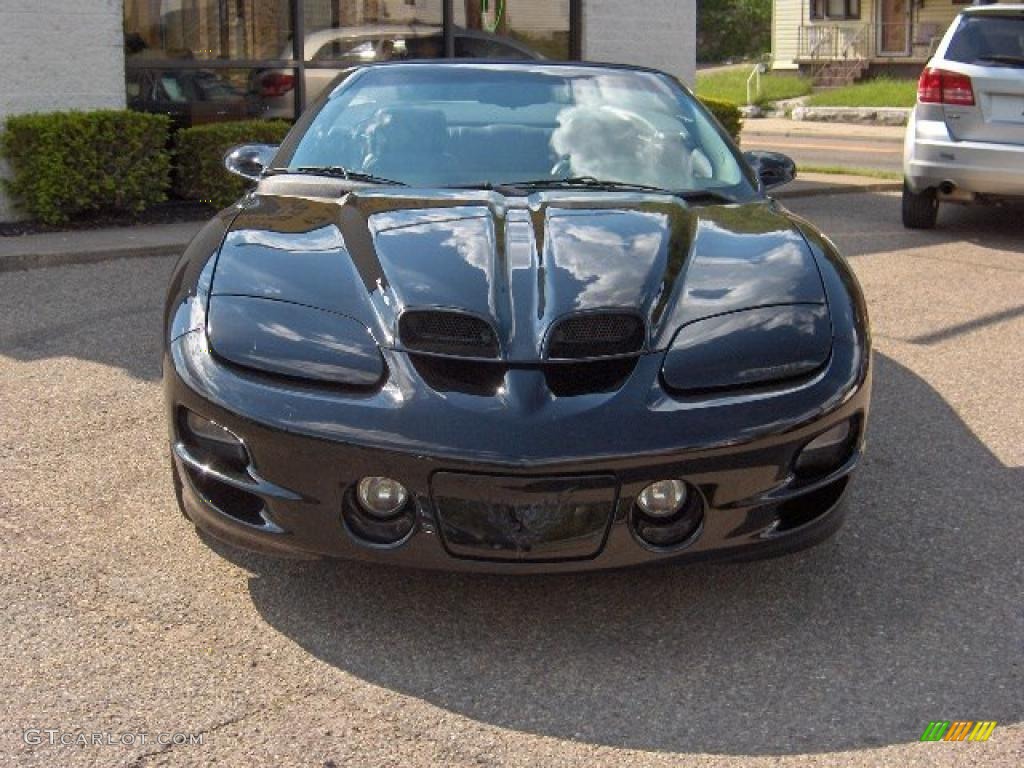 1998 Firebird Trans Am Convertible - Black / Dark Pewter photo #2