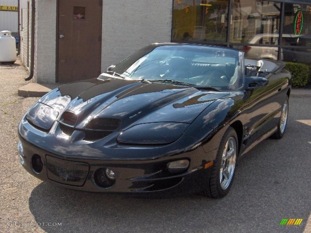 1998 Firebird Trans Am Convertible - Black / Dark Pewter photo #3