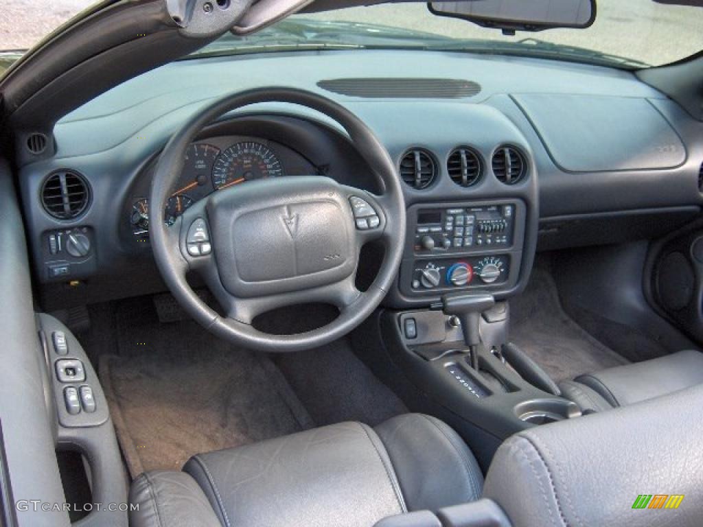 1998 Firebird Trans Am Convertible - Black / Dark Pewter photo #14