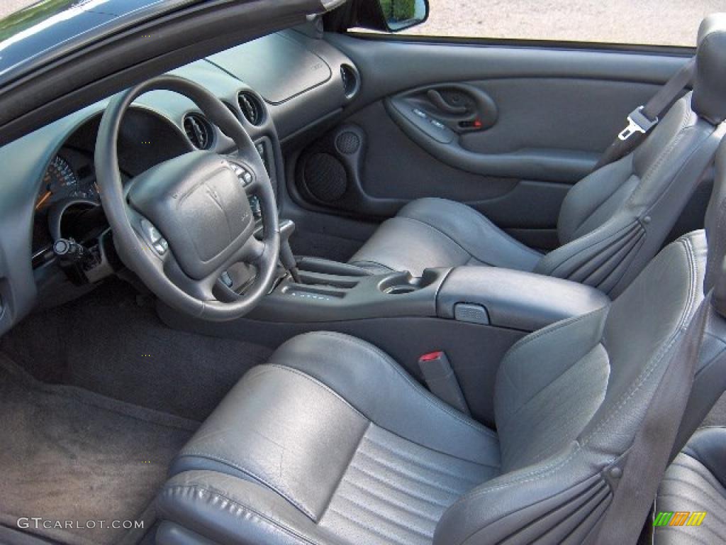 1998 Firebird Trans Am Convertible - Black / Dark Pewter photo #15